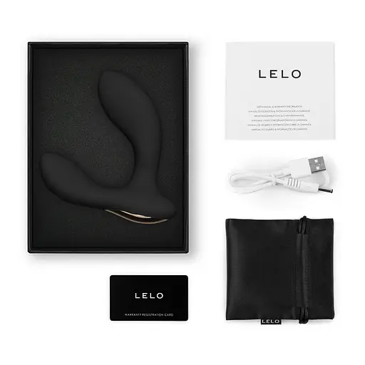 Стимулятор простати LELO Hugo 2 App, 10.7 см чорний - фото 2