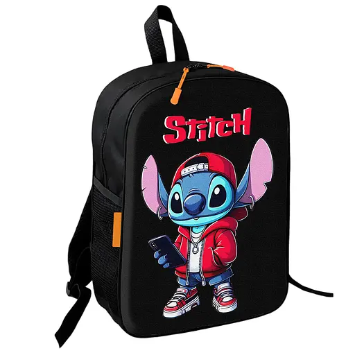 Рюкзак школьный детский с принтом Стич 36х27 см подростковый для мальчика, девочки (4064)