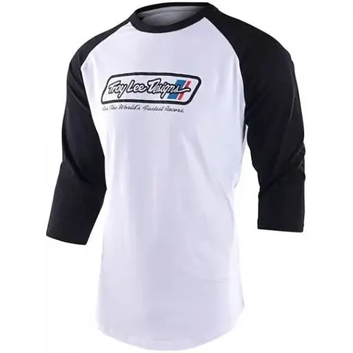 Кофта Troy Lee Designs Go Faster Raglan White/Black XL (1106-768561005)
