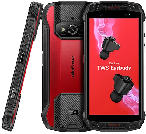 Захищений смартфон Ulefone Armor 15 6/128GB АКБ 6 600мАг Red - фото 4