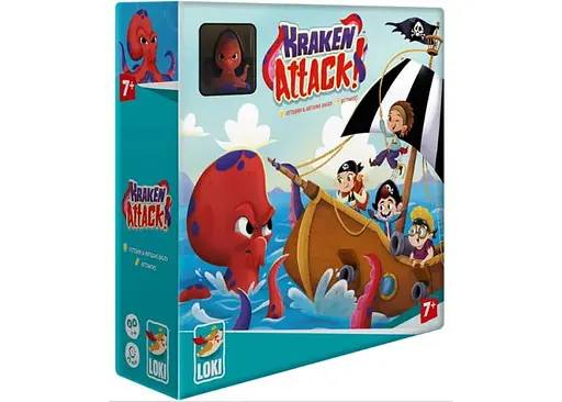 Настільна гра LOKI Атака Кракена (Kraken Attack) (англ.) + правила українською! (51687_EU)