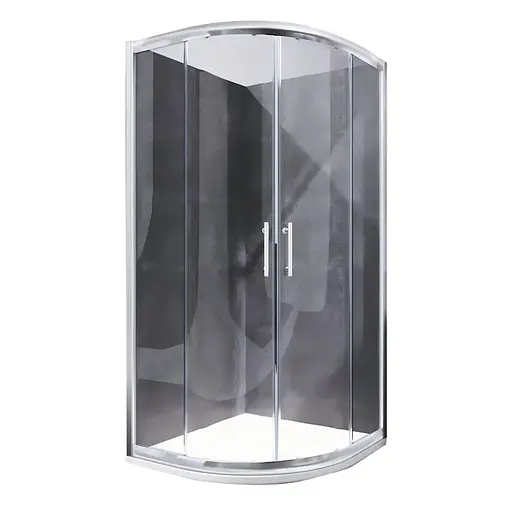 Душевая кабина без поддона Koer SR SC04-90x90x195-TR-01 прозрачное стекло Easy Clean 5 мм, хром KR5360, Универсальная, прозрачная, хром - фото 1