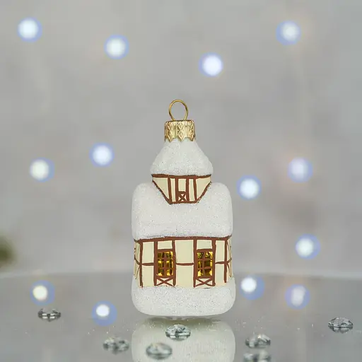 Елочное украшение Санта Шоп Зимний дворец стекло (4820001180152) - фото 5