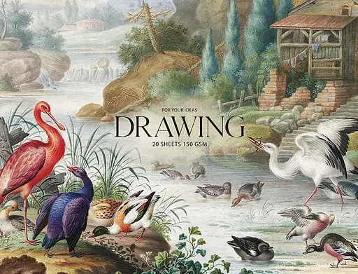 Блок для ескізів та малювання А4 20 арк. MUSE. Професійний блок Muse (ВД-лак) PB-GB-020-049 4823088218145 - фото 1