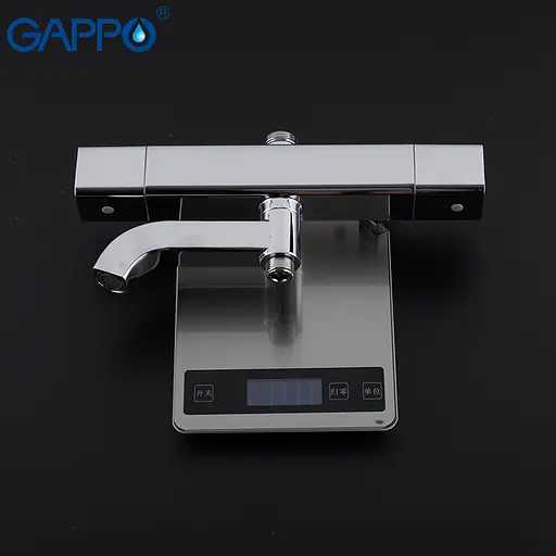 Душова система з термостатом Gappo 1/3 G2491, хром - фото 4