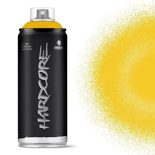 Аэрозольная краска глянцевая MTN HC2 RV-11 400 мл Ganges Yellow, EX014H0011