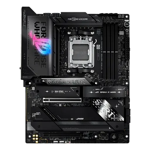 Материнская плата Asus X870E-E ROG Strix Gaming Wi-Fi Socket AM5 (ROG STRIX X870E-E GAMING WIFI) Б/У - фото 1