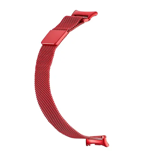 Ремешок Миланская Петля Mi Band 8/9/10 Красный (07) - фото 2