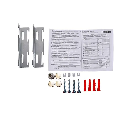 Радіатор сталевий панельний Kalite 33 низ/справа 300x1200 (без INNER) 000022655, Білий - фото 2