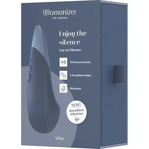Кліторальний вібратор Womanizer Vibe (Dark Blue) - фото 5
