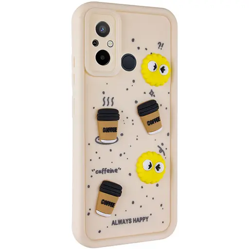 Чехол Epik TPU Toys Case для Xiaomi Redmi 12C/Poco C55 Sand/Always Happy