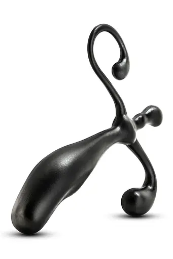 Стимулятор простати Anal Adventures Prostate Stimulator, 12.7 см чорний - фото 4