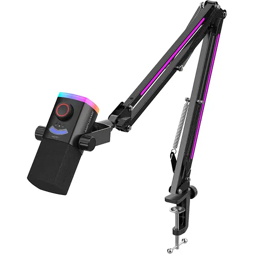 Микрофон динамический Fifine AM8PROT USB/XLR Black (AM8PROT) - фото 3