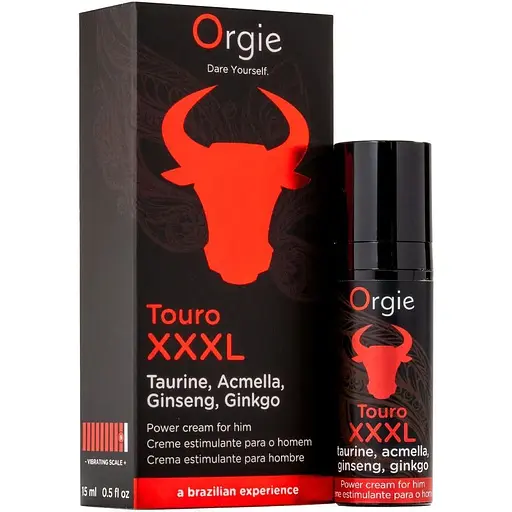 Крем для ерекції Orgie Touro XXXL Power Cream, 15 мл