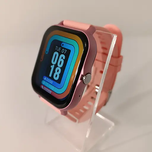 Смарт-годинник Smart Watch Y13 Bluetooth, встановлення власного фону. Колір рожевий - фото 9