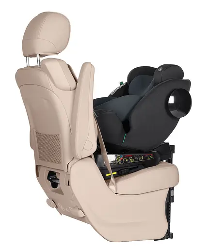 Автокрісло Carrello Genesis+ CRL-12807 Magnet Grey з поворотом, опорною стійкою - фото 2
