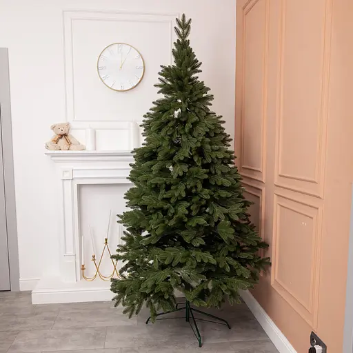 Лита штучна ялинка 2.1 м зелена Шепетівська V16 реалістична Преміум LUGI KOS-SHPGR21