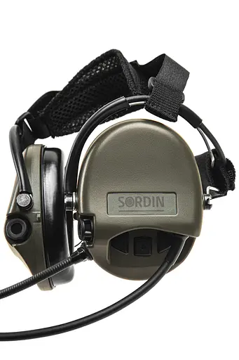 Наушники Sordin Supreme MIL CC Neckband 76332-06-S Green PVC - фото 4