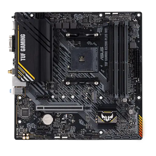 Материнська плата Asus A520M-Plus TUF Gaming Wi-Fi Socket AM4 (TUF GAMING A520M-PLUS WIFI) - фото 2