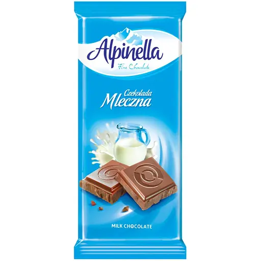 Шоколад молочний Alpinella 90г