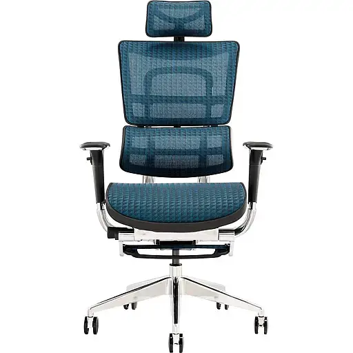 Офисное кресло GT Racer X-801L (W-85), синее (X-801L Blue (W-85)) - фото 2