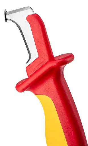 Neo Tools Нож монтерский, диэлектрический, для работ под напряжением 1000В, изогнутое лезвие, 180мм - фото 7