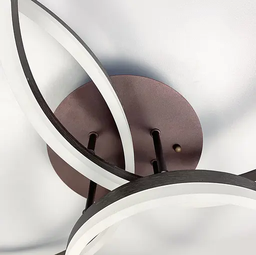 LED люстра Anelli Coffee на 3 кільця | Арт. A 8008/3 BCoffee | Line F - фото 3