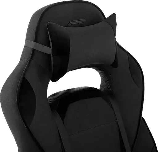 Геймерское кресло GT Racer черное (X-2749-1 Fabric Black Suede) - фото 9