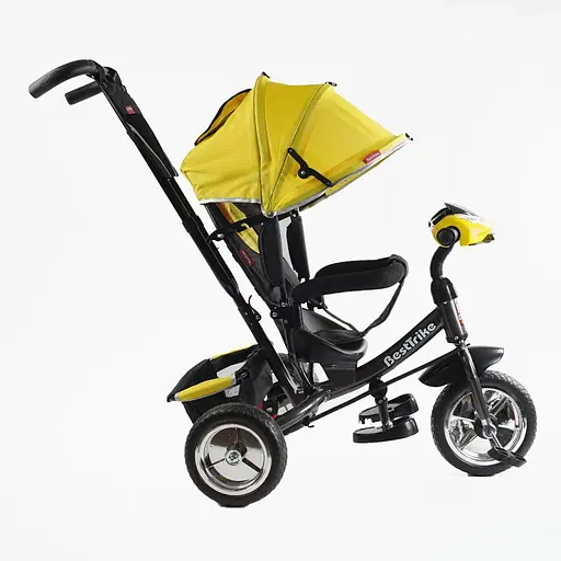 Трехколесный велосипед Best Trike 6588/62-119 с музыкальной панелью желтый - фото 3