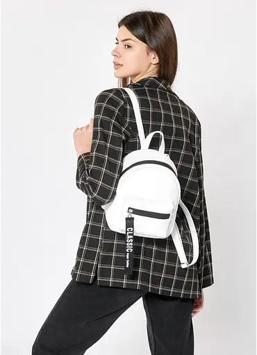 Женский рюкзак Sambag Talari SST белый 25 х 20 х 10 см (12118008e) - фото 1