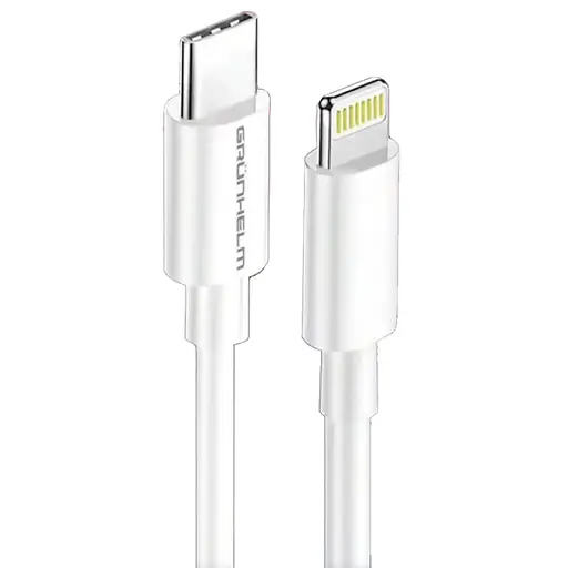 Кабель Grunhelm GWC-04CLW PD Type-C–Lighting 1 м (127029)