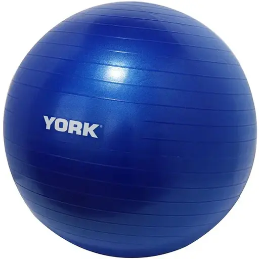 Фитбол York Fitness 65см синий + насос - фото 3