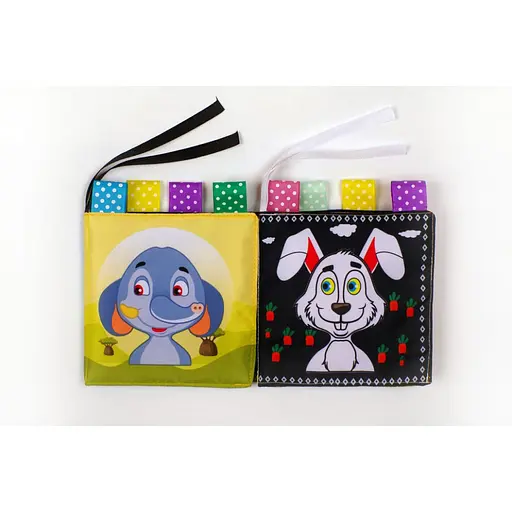 Развивающая книжка-шуршалка «Зайчонок Хру» 404089 - фото 4