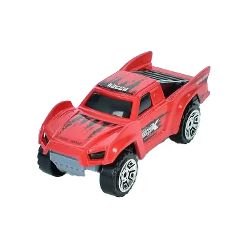 Машина, 7 см, на листі, 12x12x3.5 см (В асортименті) 628-7