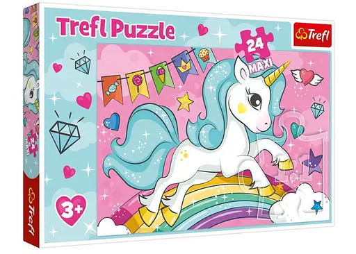 Пазл Trefl Милый единорог MAXI 24 эл. (14302) - фото 2