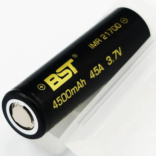 Акумулятор 21700 45A BST 3.7V 4500mah (Чорний) - фото 2