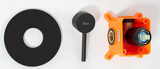 Душова система Rea Lugano black + BOX чорний матовий REA-P9301, Чорний матовий - фото 2