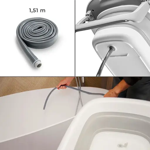 Столик для пеленання з ванночкою Kinderkraft Bubbly Grey (KABUBB00GRY0000) - фото 8