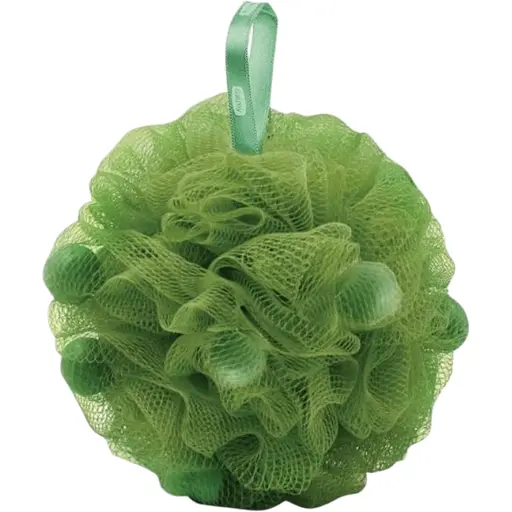 Мочалка Balmy Оливковый цвет с кусочками мыла (05497) - фото 1