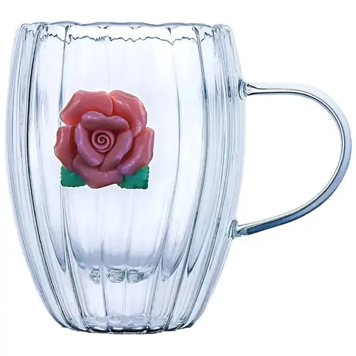 Чашка з подвійним дном Vittora Дика Роза 330 мл 1 шт. (142109)