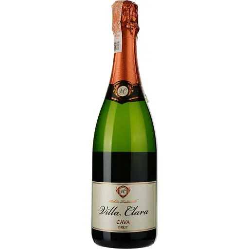 Вино игристое Villa Clara Cava Brut, белое, сухое, 11,5%, 0,75 л (АLR6272)