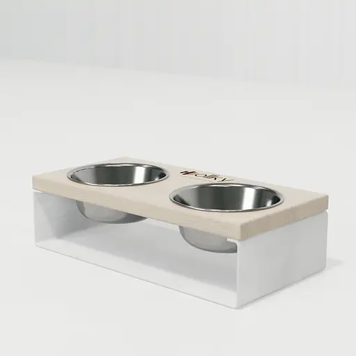 Hollky StellWood — миски на підставці для маленьких собак та котів (2 × 0,45 л) - фото 4