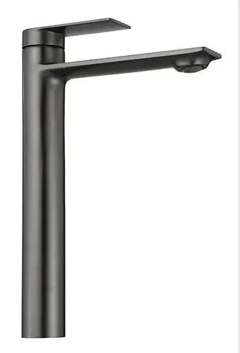 Смеситель для умывальника Rea Storm gun grey высокий REA-B4584 Графит - фото 3