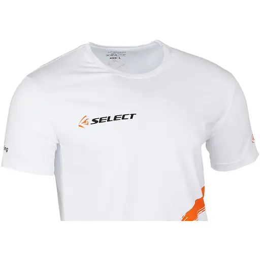 Футболка Select Fish Logo 2XL White - фото 3