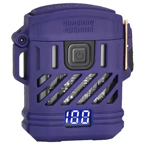 Фонарь зажигалка Multifunctional D53-2LED Box LCD TypeC (3+1 режим)