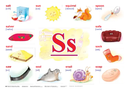 Alphabet Pictures. Англійський алфавіт в малюнках - фото 5