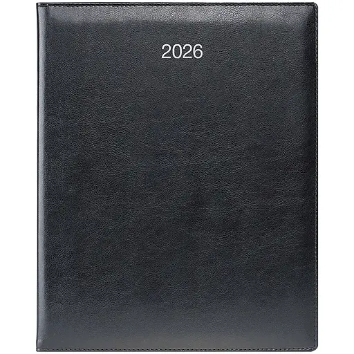 Щотижневик Brunnen 2026 Бюро Soft чорний (73-761 36 906)