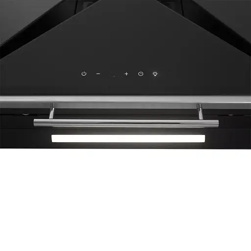 Вытяжка декоративная наклонная Perfelli DNS 67143 B 1100 BL LED Strip - фото 4