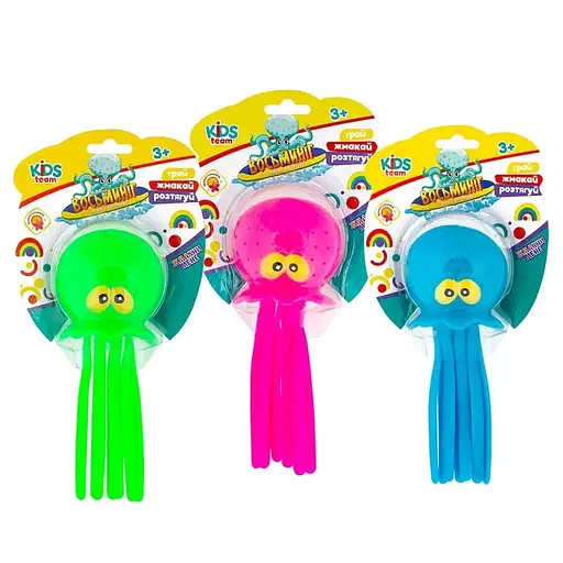 Іграшка-антистрес Kids Team Восьминіг в асортименті (985885)