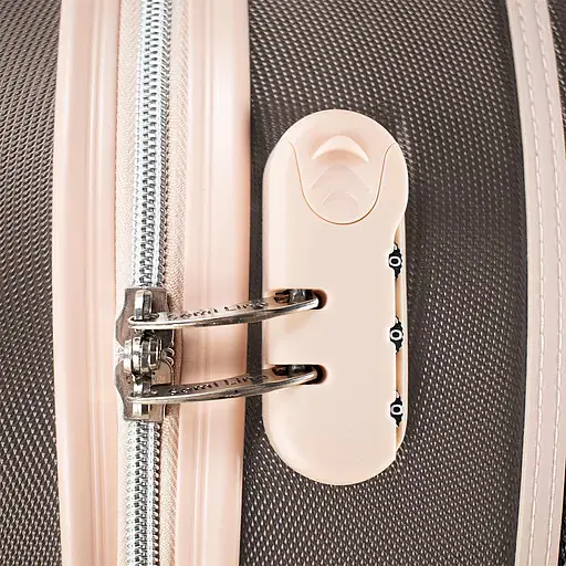 Валіза Semi Line 20" S Brown/Pink Cream (T5673-2) - фото 8